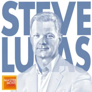 Podcast episode artwork featuring Steve Lucas, CEO of Boomi