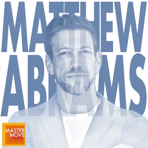 Podcast episode artwork featuring Matthew Abrams